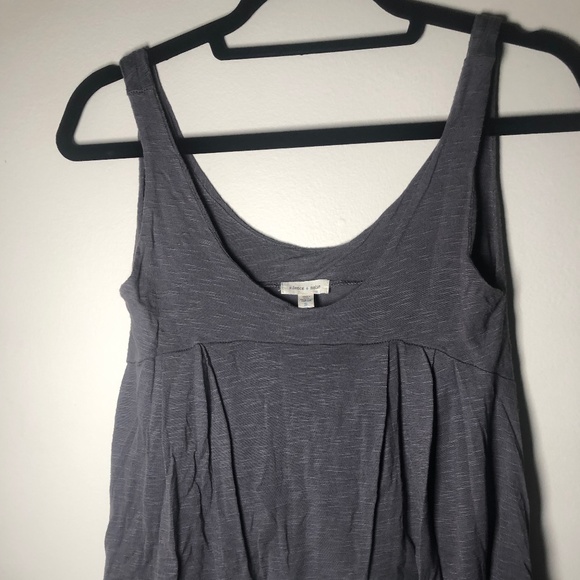 Flowy Silence + Noise, Grey, Cropped Tank -Size Small - Picture 1 of 6